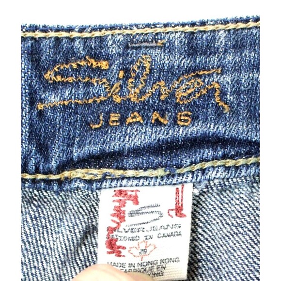 Silver BootCut Jeans Julia Women's Size 29/32 - Picture 10 of 12